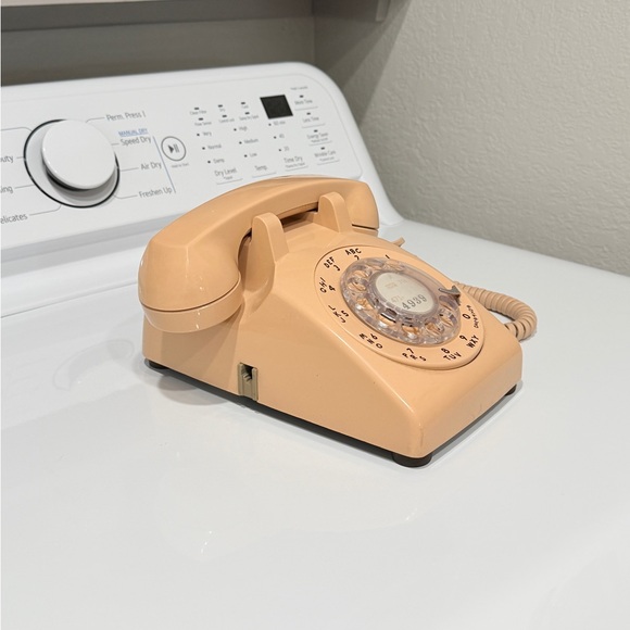 Vintage Beige Rotary Dial Telephone woks! - Picture 15 of 17